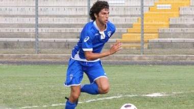 Diego Fabbrini in azione nel corso della partita amichevole disputata sabato scorso a Querceta