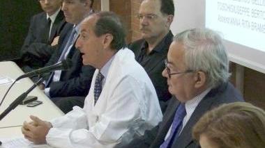 Da sinistra: Boggi, Taddei, Tomassini, Mussi, Mosca e Di Vecchio