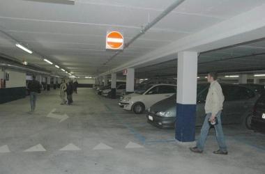 Linterno del parcheggio interrato nella ex caserrma Mazzini (Vip) 