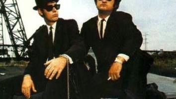 Un’imnmagine simbolo dei Blues Brothers e il risorante Il Bottaccio