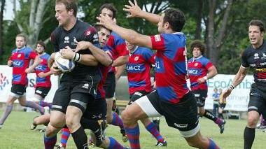 Un’azione di rugby