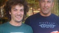 Dal Zotto col presidente Giardi