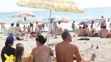 Famiglie in spiaggia