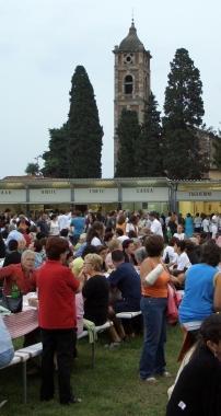 La festa paesana ad Antraccoli