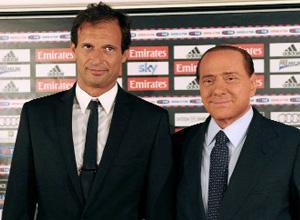 Berlusconi: "Mi piace Allegri, è livornese ma non è comunista"