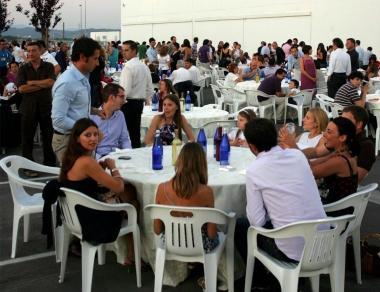Una cena-evento e lo show di Fogli per il gruppo Sesa