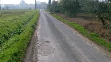 Via Bastia S. Fiora a Ponte a Elsa