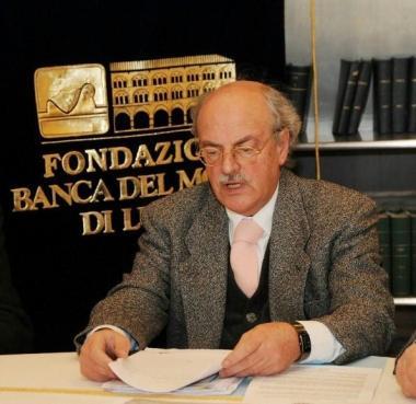 Il presidente della Fondazione, Alberto Del Carlo 