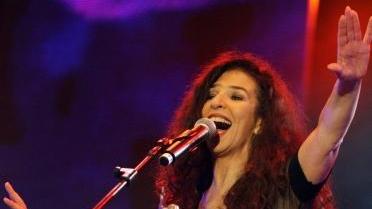 La cantante Teresa De Sio in concerto