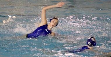 Chiara Tabani in azione durante una partita 