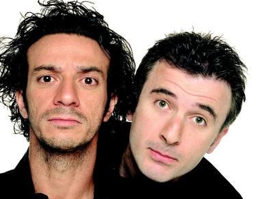 <b>IL DUO.</b> Ficarra &amp; Picone a Gavorrano 