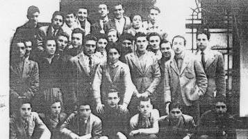 Una classe dell'Iti di 60 anni fa