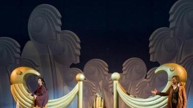 <b>IN REPLICA.</b> Una foto di scena della Fanciulla