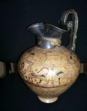 Un vaso etrusco  