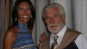 Francesca Bardelli con l’attore Ugo Pagliai