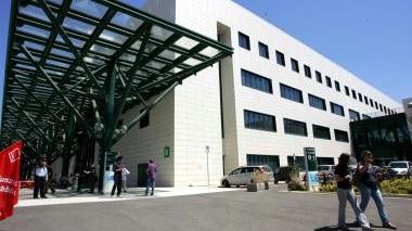 L’ingresso dell’ospedale San Giuseppe che ieri è stato visitato dall’assessore regionale Daniela Scaramuccia