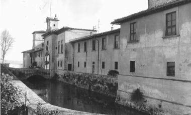 Foto depoca della Fattoria medicea  