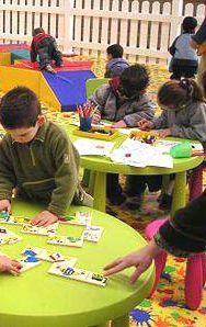 <b>ASILO.</b> Bambini mentre giocano 