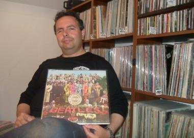 Fabrizio Fulceri collezionista di dischi 