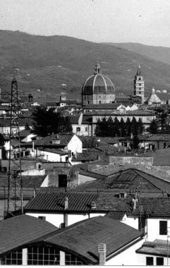 Una panoramica del centro cittadino 
