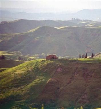 <b>LA CAMPAGNA </b>Panoramica delle colline volterrane  
