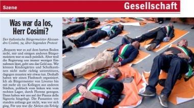 Il sindaco sdraiato su Der Spiegel