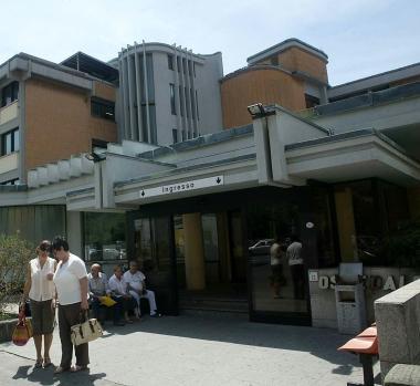 Lingresso dellospedale di Pescia            