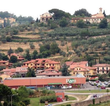 Una veduta di Poggio a Caiano      