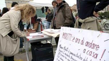 Raccolta di firme per le dimissioni di Moretti