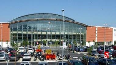Il parcheggio dell’Ipercoop