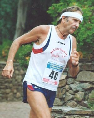 Corsa in salita. Fani campione italiano over 60