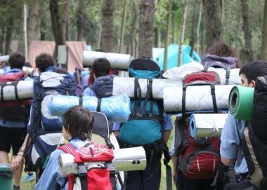 Un gruppo di scout 