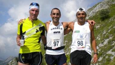 Gli atleti della Santucci Maratonando