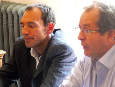 Da destra Piegaja (Federalberghi) e Pieragnoli (Confcommercio) 