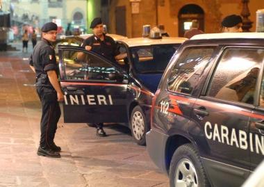Una pattuglia dei carabinieri 