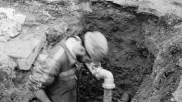 Lavori per la rete idrica (foto d’archivio)