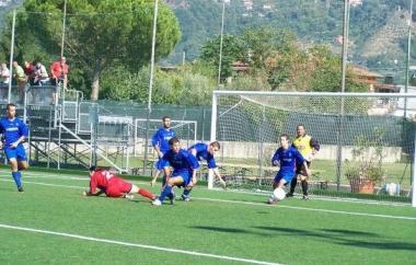 Una immagine di gioco di una partita dei Dilettanti    