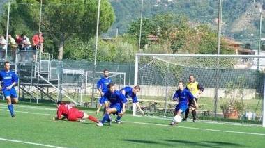 Una immagine di gioco di una partita dei Dilettanti