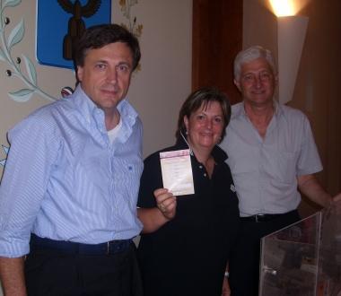 Lestrazione del tagliando 