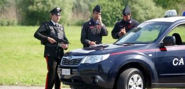 I posti di blocco dei carabinieri non hanno lasciato scampo ai tre ladri 