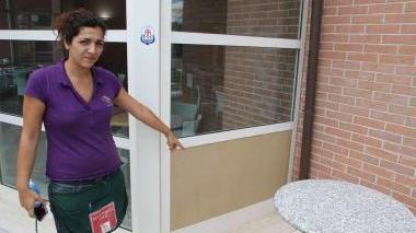 Il bar dove è avvenuto il furto e il luogo da dove sono passati