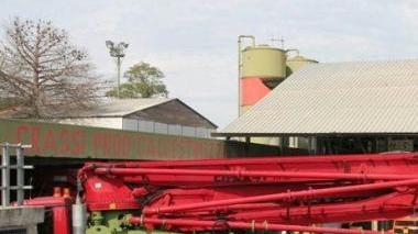 Alcuni mezzi dell’azienda Grassi