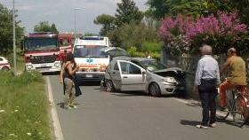 I soccorritori sul luogo dell’incidente