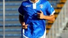 Il terzino sinistro Massimo Gotti stasera dovrebbe giocare dall’inizio nel test con la Lucchese