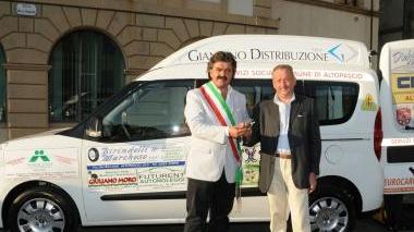 La consegna del furgone