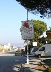 Cartelloni pubblicitari in citt&agrave;  