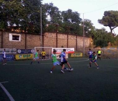 Una delle partite giocate al Magonello per il Van Toff 2010 