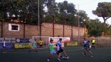 Una delle partite giocate al Magonello per il Van Toff 2010