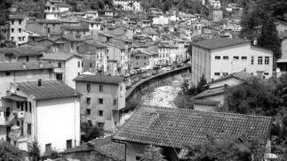 Un’immagine del centro abitato della frazione di Forno