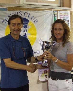 La coppa ad Alessandra Bertagni 
